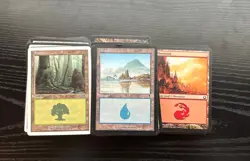 MTG Lot Of 250+ Lands - Image 1
