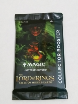 MAGIC THE GATHERING LORD OF THE RINGS COLLECTOR BOOSTER PACK - FACTORY SEALED! - Image 1