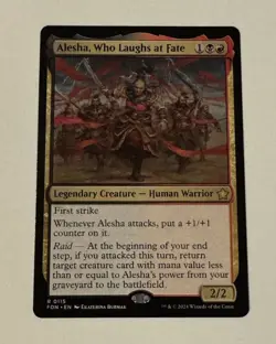 MTG Alesha, Who Laughs at Fate - Foundations LP - Image 1