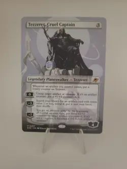 Tezzeret, Cruel Captain (Borderless) Edge of Eternities Regular - Image 1