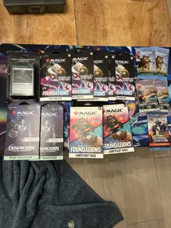 Magic The Gathering Sealed Booster Pack Lot Of 13 Booster Packs - Image 2