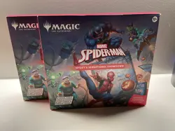 Magic: The Gathering MTG Marvel's Spider-Man Scene Box Lot x2 - Image 1