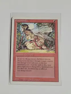 Magic The Gathering MTG Earthbind - Revised Edition - EX Authentic & Official - Image 1
