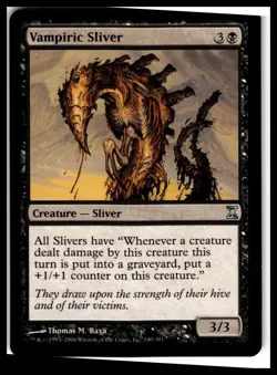 Time Spiral #140 Vampiric Sliver - Image 1