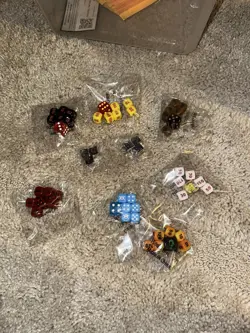 Pokemon Dice Lot From A Variety Of Sets (62 Total Sets Of Dice) - Image 1