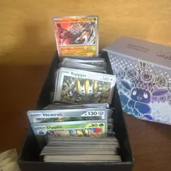 Pokemon Tcg Bulk- Full ETB Box Of Bulk Cards. Mostly Prismatic Evolutions. - Image 2