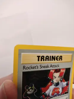 Pokemon Team Rocket TCG Rocket's Sneak Attack Holo 1st Edition Rare WOTC LP - Image 4