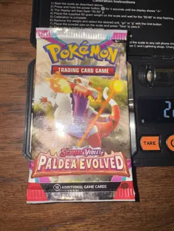 Super Heavy!!! 22.97g Pokemon PALDEA EVOLVED Booster Pack 🔥 Factory Sealed G1 - Image 3