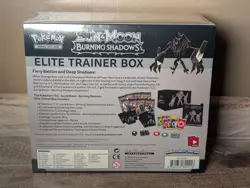 Pokemon TCG Sun & Moon Burning Shadows Elite Trainer Box Factory Sealed SM3 - Image 3
