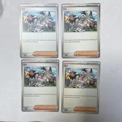 Eri 146/162 Temporal Forces Pokemon TCG 4x Playset - Image 1