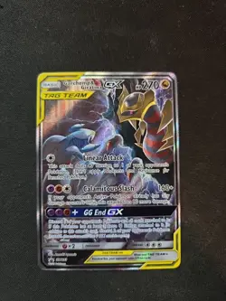 Pokemon TCG Garchomp & Giratina GX Full Art Holo Sm 193 - Image 1