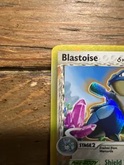 Blastoise 2/100 Delta Species EX Crystal Guardians Rare Holo, Pokemon Card. NM- - Image 2