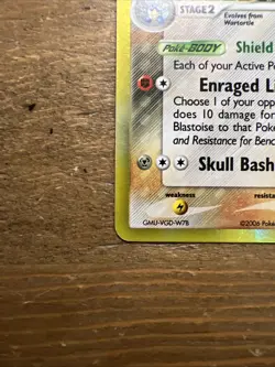 Blastoise 2/100 Delta Species EX Crystal Guardians Rare Holo, Pokemon Card. NM- - Image 5