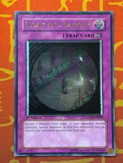 YUGIOH CLOAK AND DAGGER ULTIMATE RARE 1ST EDITION LP STON-EN059 - Image 1