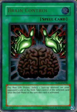 Yugioh Brain Control Ultimate Rare TLM-EN038 MP - Image 1