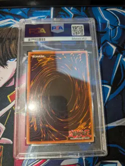 Yugioh Right Arm of the Forbidden One LOB-122 Ultra Rare Unlimited - PSA 6 - Image 2
