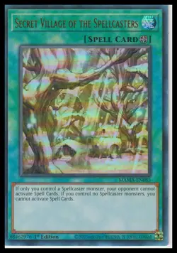 Magnificent Mavens #MAMA-EN083 Secret Village of the Spellcasters Yugioh - Image 1