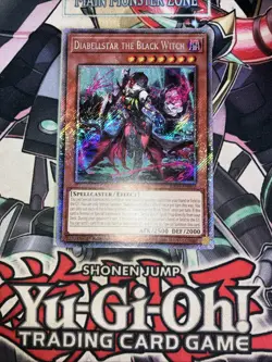 Diabellstar The Black Witch Platinum Secret Rare RA03-EN032 Yugioh Sinful Spoils - Image 1
