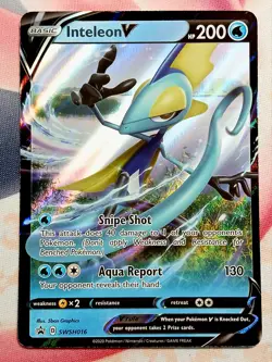 Inteleon V SWSH016 SWSH: Sword & Shield Promo Cards Holo - Image 1