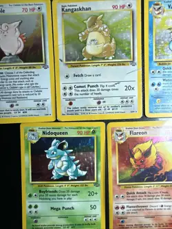 Pokemon Holo Card Lot 5 Card Jungle lot - Image 2