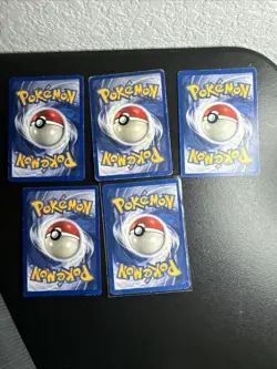 Pokemon Holo Card Lot 5 Card Jungle lot - Image 5