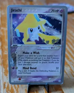 Pokemon Card Jirachi - 2005 (Takashi Yoneda) 8/101 World Championship Decks - Image 2