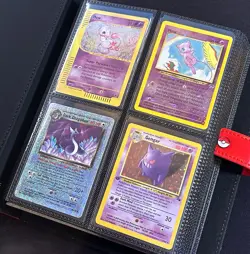 Lot of 100 ALL HOLO Vintage Pokemon Card Binder Collection - Image 1