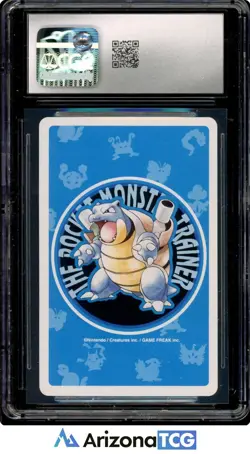 Pokemon 1998 Onix #095 7 of Clubs Playing Cards Blue Deck Japanese CGC 9 - Image 2