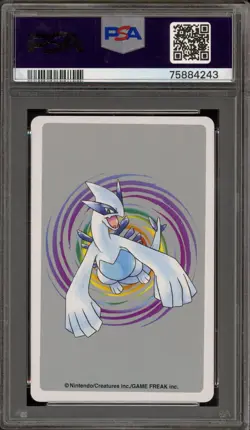 Pokemon Silver Playing Cards Pikachu Joker Japanese #025B PSA 9 Mint - Image 2