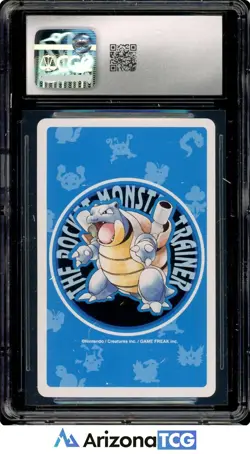 Pokemon 1998 Spearow 8 Of Clubs Pokemon Playing Cards Blue Deck Japanese CGC 9.5 - Image 2