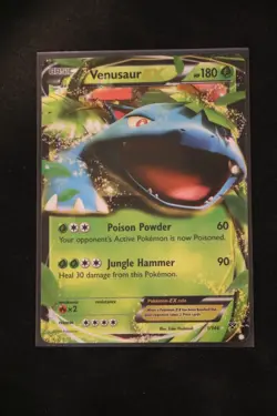 Venusaur EX 1/108 XY Evolutions Ultra Rare Holo Pokemon Card 1/108 - Image 1