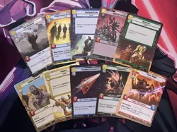 Star Wars: Unlimited Hyperspace & Hyperspace Foil Card Lot - 117 Cards NM - Image 3