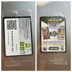 Pokemon TCG Promo Card Error - Sealed Code Card Only From Knockout Box Rare - Image 1