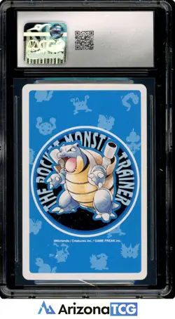 Pokemon 1998 Electrode 6 of Diamonds Playing Cards Blue Deck Japanese CGC 9.5 - Image 2