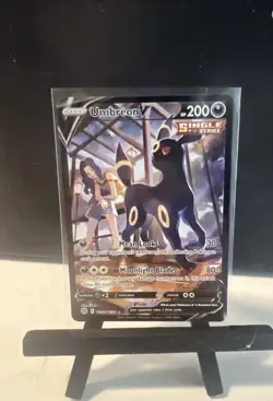 Umbreon v TG22/TG30 Swsh09 Trainer Gallery Ultra Rare Holo Card Brilliant Stars - Image 1