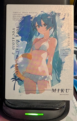 Hatsune Miku SSR-26 IKA QIANSE Goddess Story Card Waifu Anime Trading - Image 1
