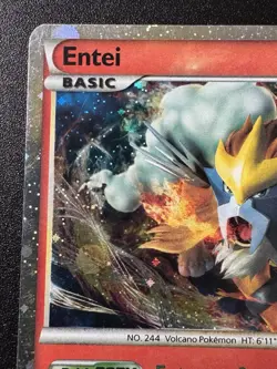 Entei SL3 Call of Legends COL Pokemon Card Holo Foil Secret Rare LP - Image 3