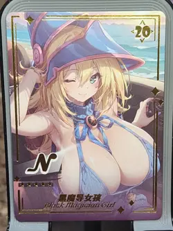 black magician girl Genki Parade Goddess Story Card Anime Waifu N N-20 - Image 1