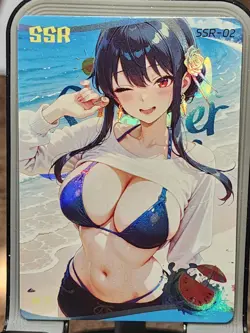 Femme Fatale Card Goddess Story Anime Waifu SSR SSR-02 Yor Forger - Image 1