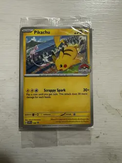 Sealed Pikachu 190 Sv: Scarlet & Violet Promo Cards - Image 1