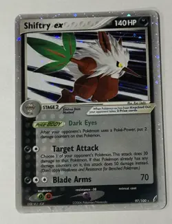 Shiftry ex 97/100 EX Power Keepers 2006 Holo Rare Pokemon Card - Image 1
