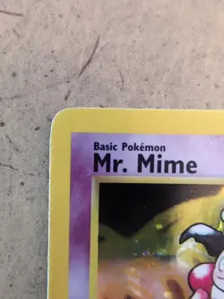 Pokemon TCG Mr. Mime Jungle Holo Card 6/64 Unlimited Rare, Near Mint Condition - Image 2