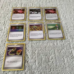 Lot of (7) 2007 Super Rare Vintage Pokemon Cards TCG Collection - Image 1
