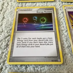 Lot of (7) 2007 Super Rare Vintage Pokemon Cards TCG Collection - Image 5