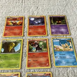 Lot of (8) 2011/14 Rare Vintage POKEMON Cards NM-MINT Simisear Mienfoo Litleo - Image 3