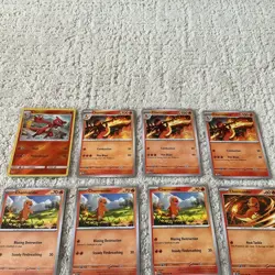 Lot of (17) Rare Vintage POKEMON Cards Holo GO NM-MINT Charmander Charmeleon - Image 2
