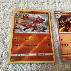 Lot of (17) Rare Vintage POKEMON Cards Holo GO NM-MINT Charmander Charmeleon - Image 5