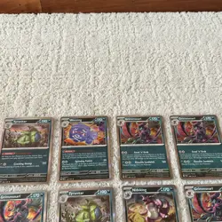 Lot of (12) Rare Vintage POKEMON Cards All Holos Rares NM-MINT - Image 2