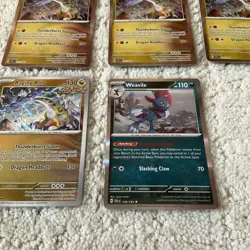 Lot of (11) All Holos Ancient POKEMON Cards NM-MINT Raging Bolt Gouging Fire - Image 4