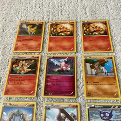 Lot of (13) 2012/16 Rare Vintage POKEMON Cards NM-MINT Chimcar Sableye Ponyta - Image 3